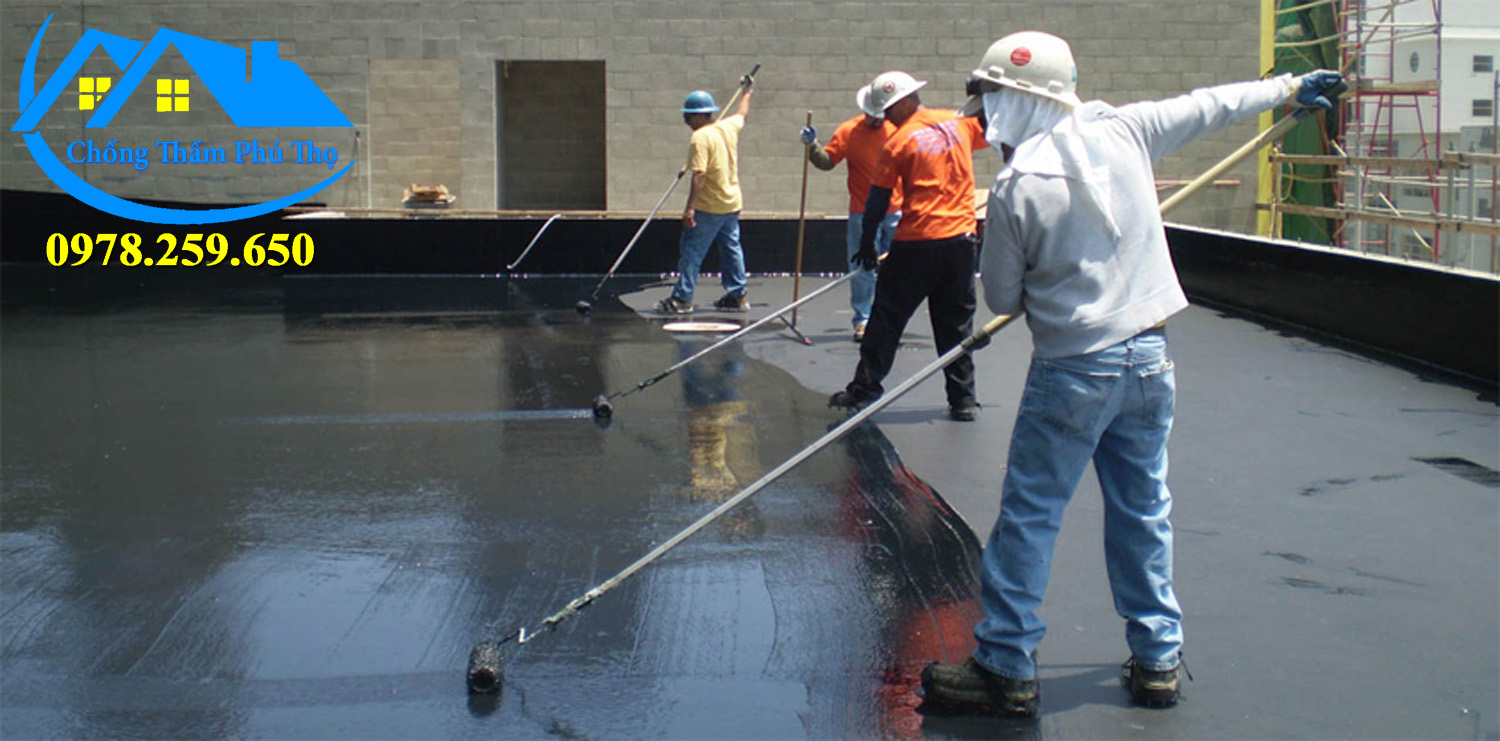 thi công chống dột trần nhà