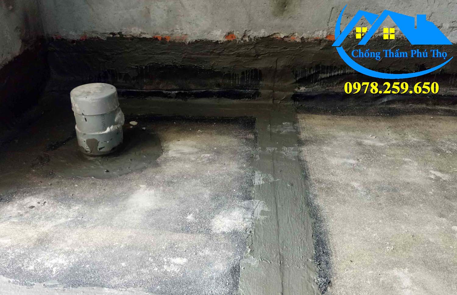chống thấm nhà vệ sinh tại Thanh Thủy